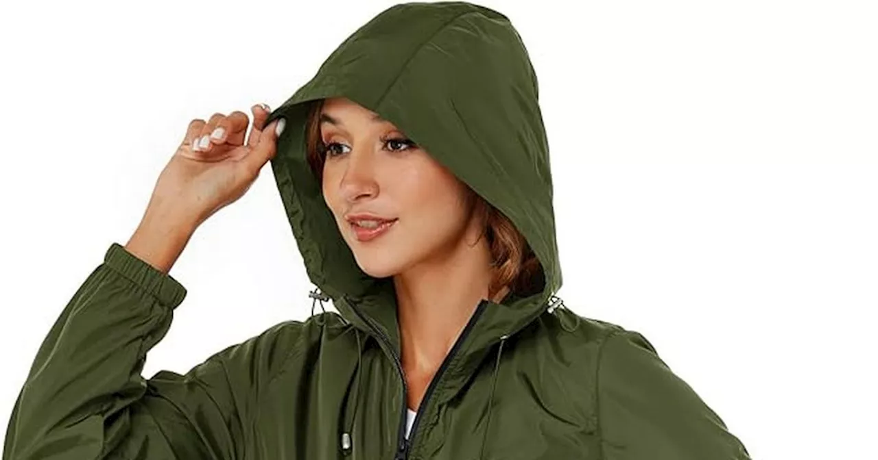 Amazon customers hail 'flattering' £22 raincoat that comes in 8 shades