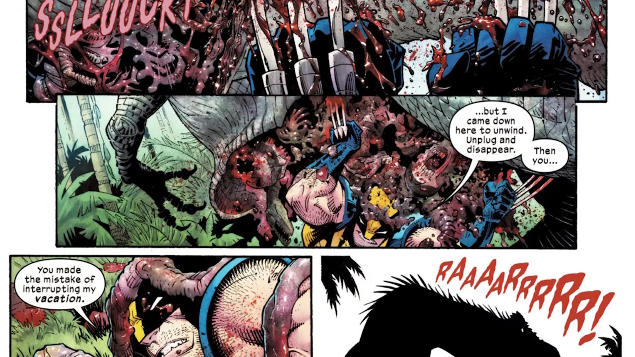 All the Differences Between Wolverine: Revenge #1 & Red Band Version