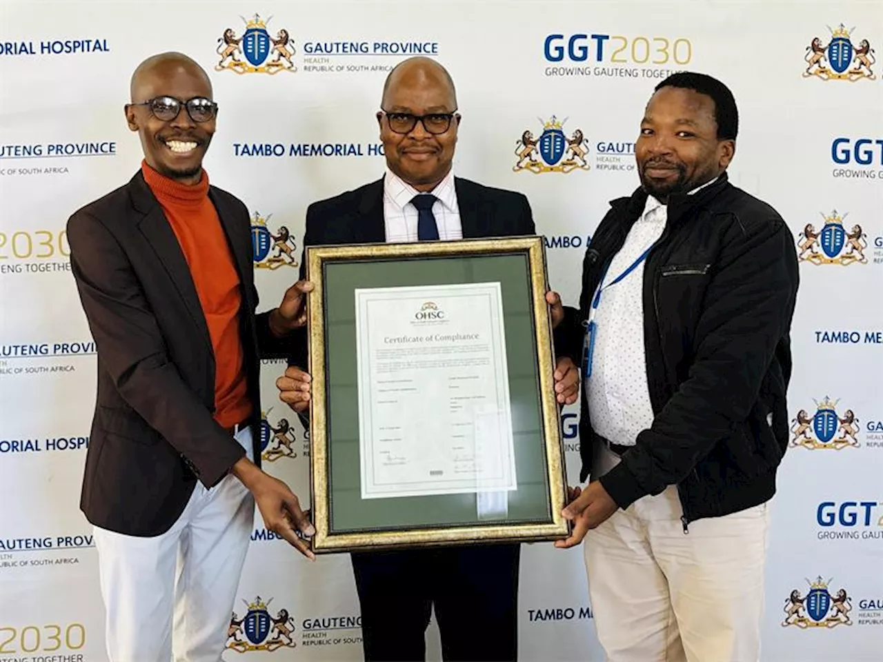 Tambo Memorial Hospital excels in health standards