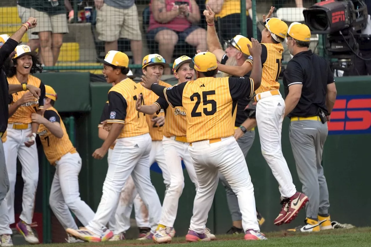 Florida beats Texas 10-7 in Little League World Series semifinal and will face Taiwan for title