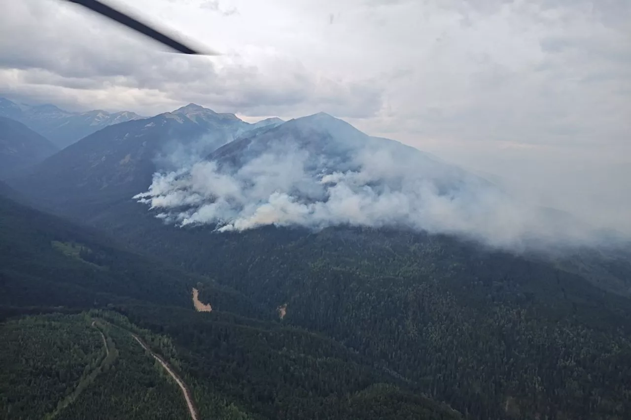 Weekend rain dampening B.C. wildfire activity as active blazes numbers drop