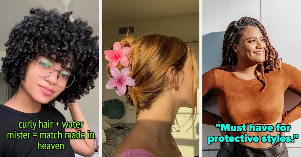 26 Products For Anyone Who Despises Doing Their Hair