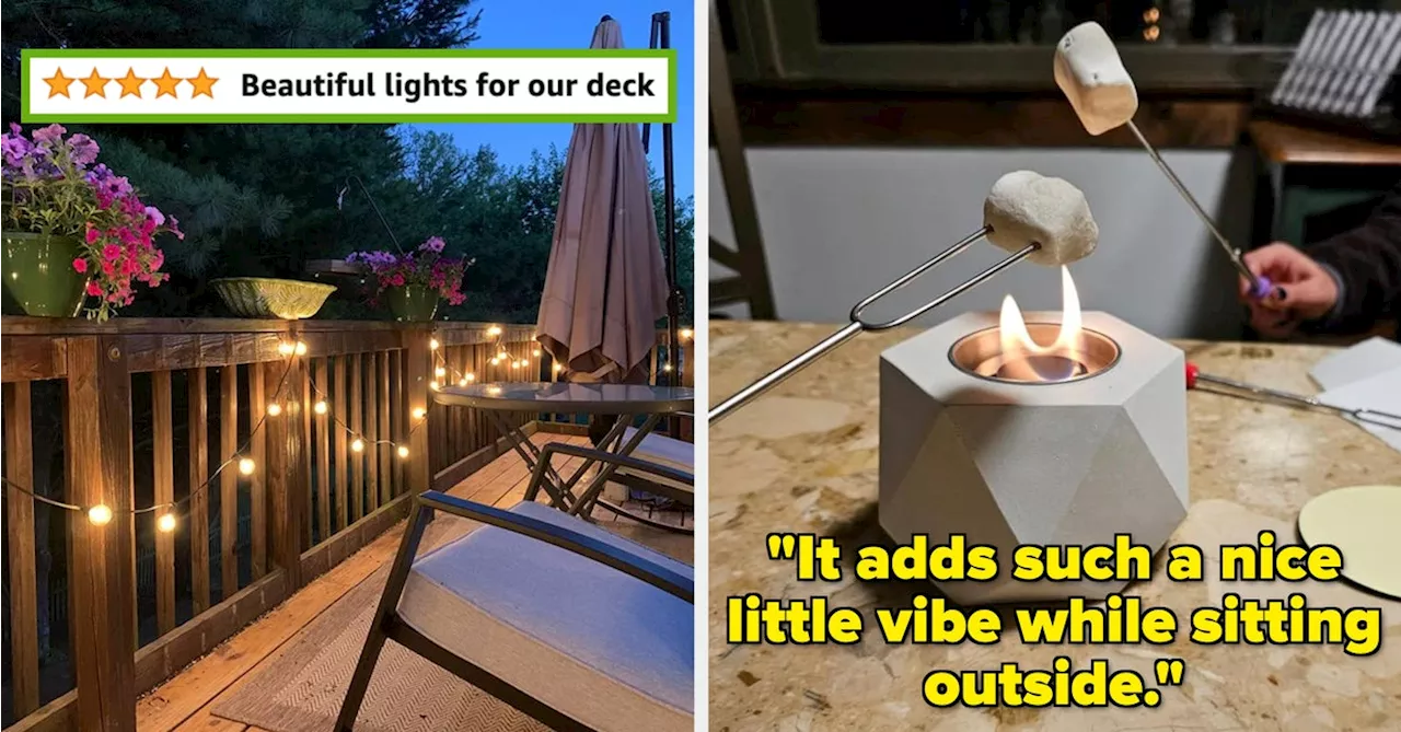 Enjoy Time Outside With These 27 Cozy Backyard Products