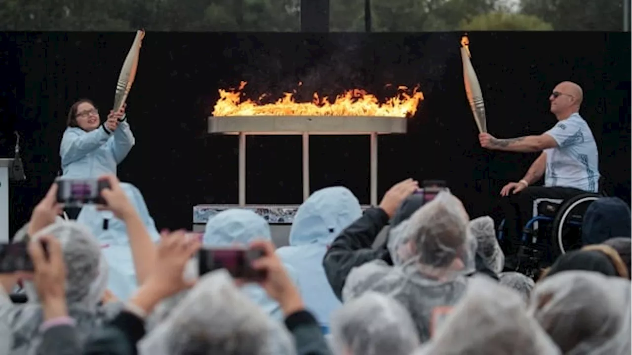 Under sea and over land, Paris Paralympics flame is lit before beginning exceptional journey