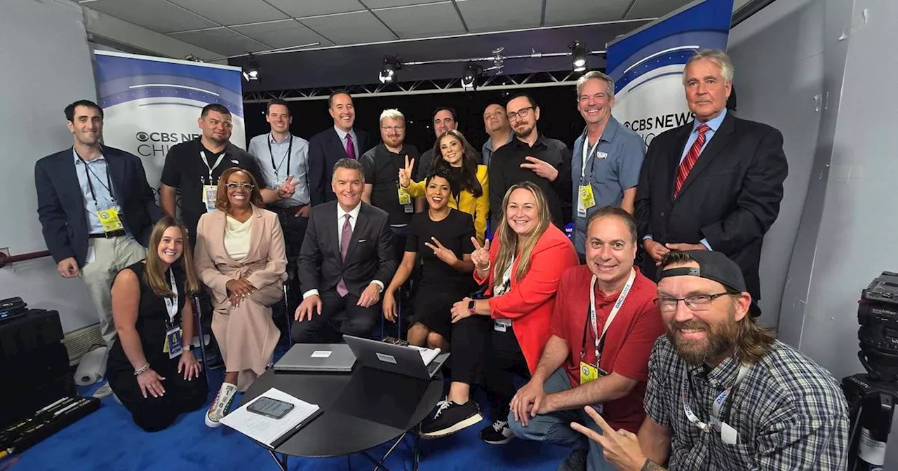 Behind the scenes with CBS Chicago at the DNC