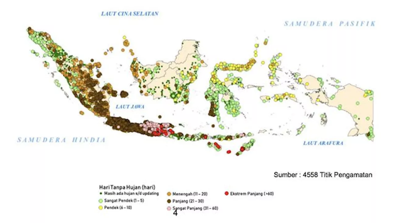 BMKG Warning Musim Kemarau, 3 Provinsi Siaga I Kekeringan