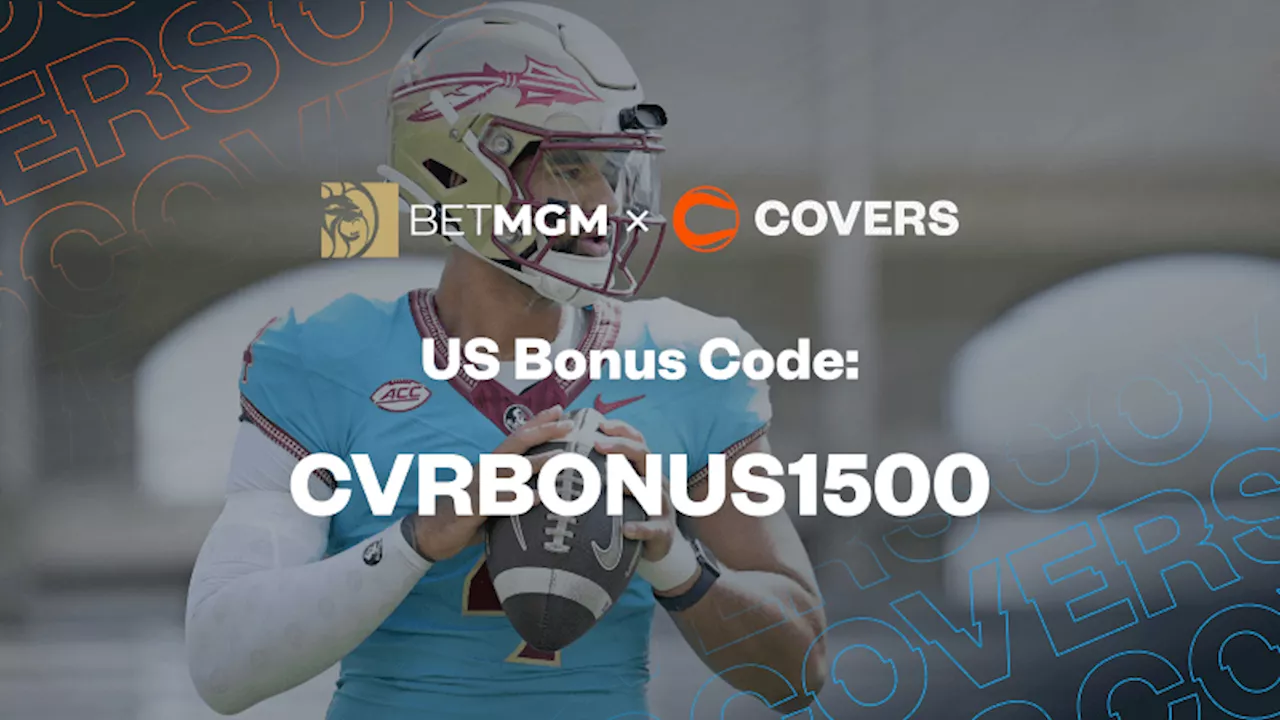 BetMGM Bonus Code: New Customers Eligible for $1,500 in Bonus Bets for NCAAF Week 0