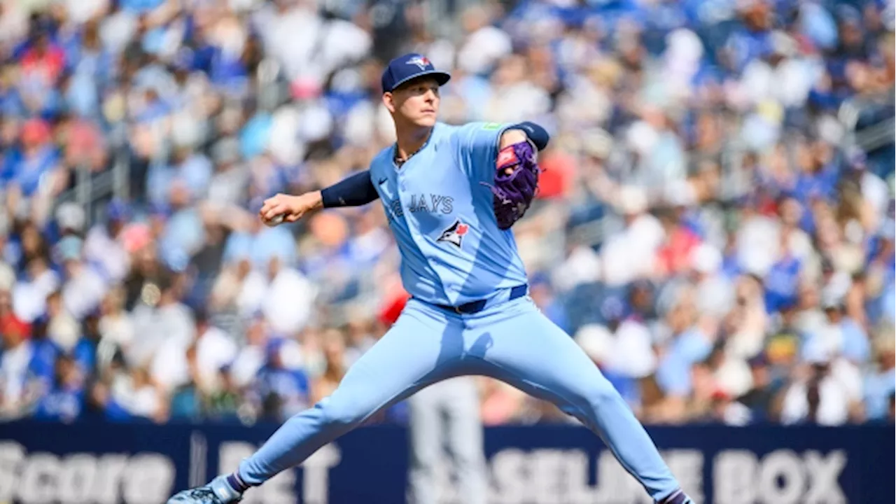 Blue Jays' Francis loses no-hit bid in 9th inning against Angels