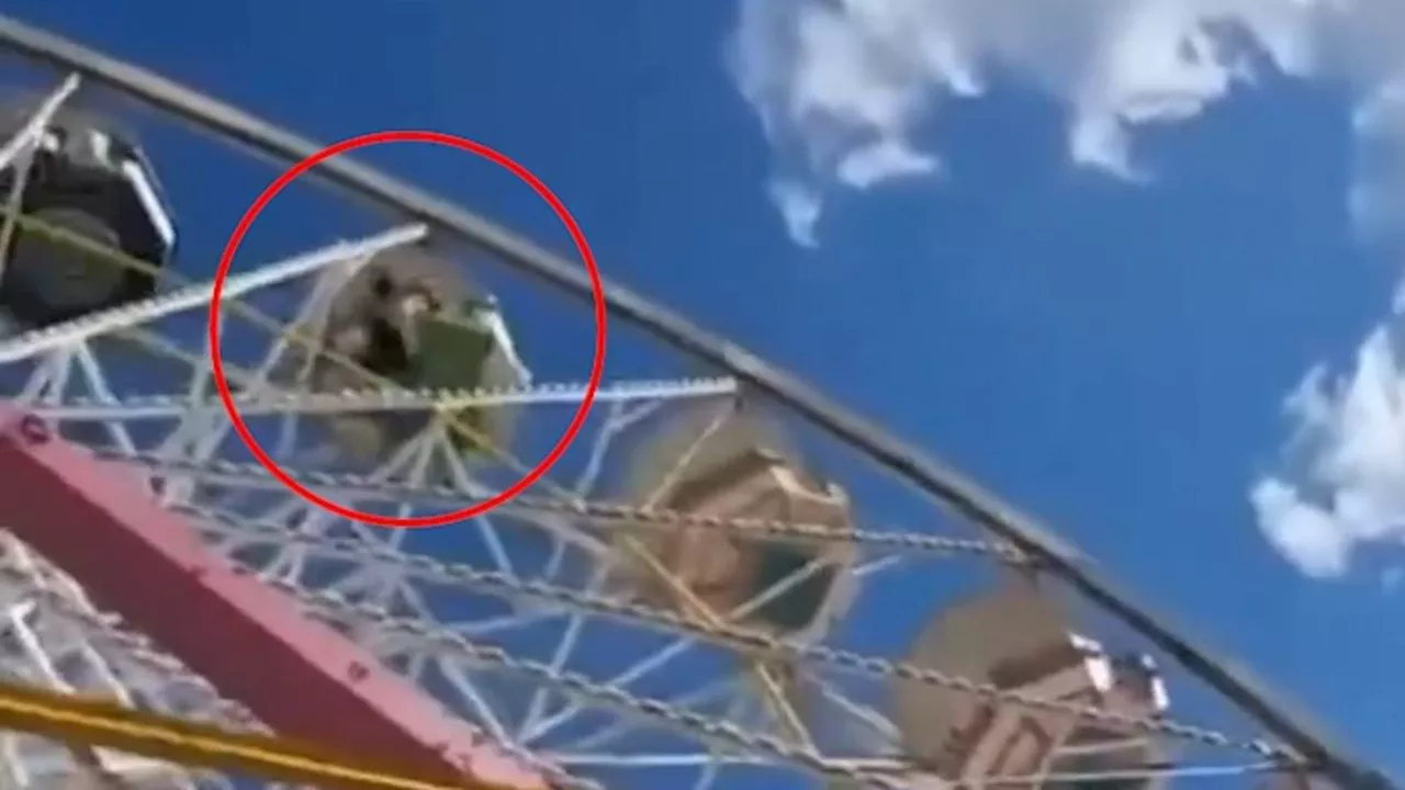 Mom-of-three seen clinging Ferris wheel before plunging to her death