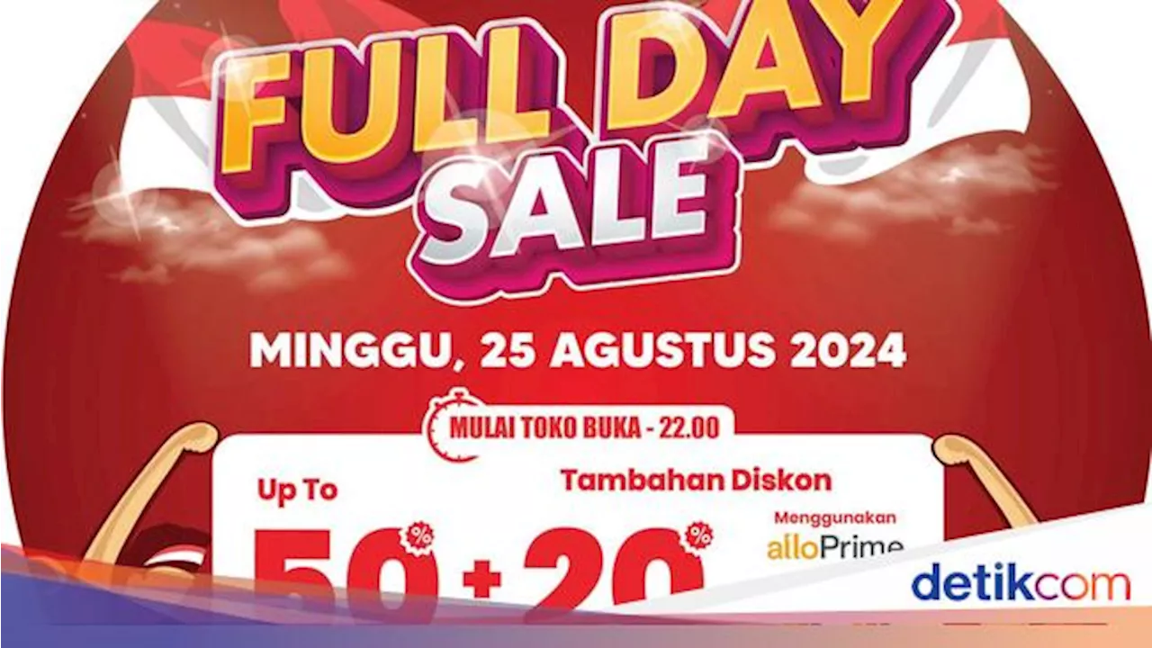 Banjir Diskon 50% + 20% Transmart Full Day Sale Datang Lagi Besok!