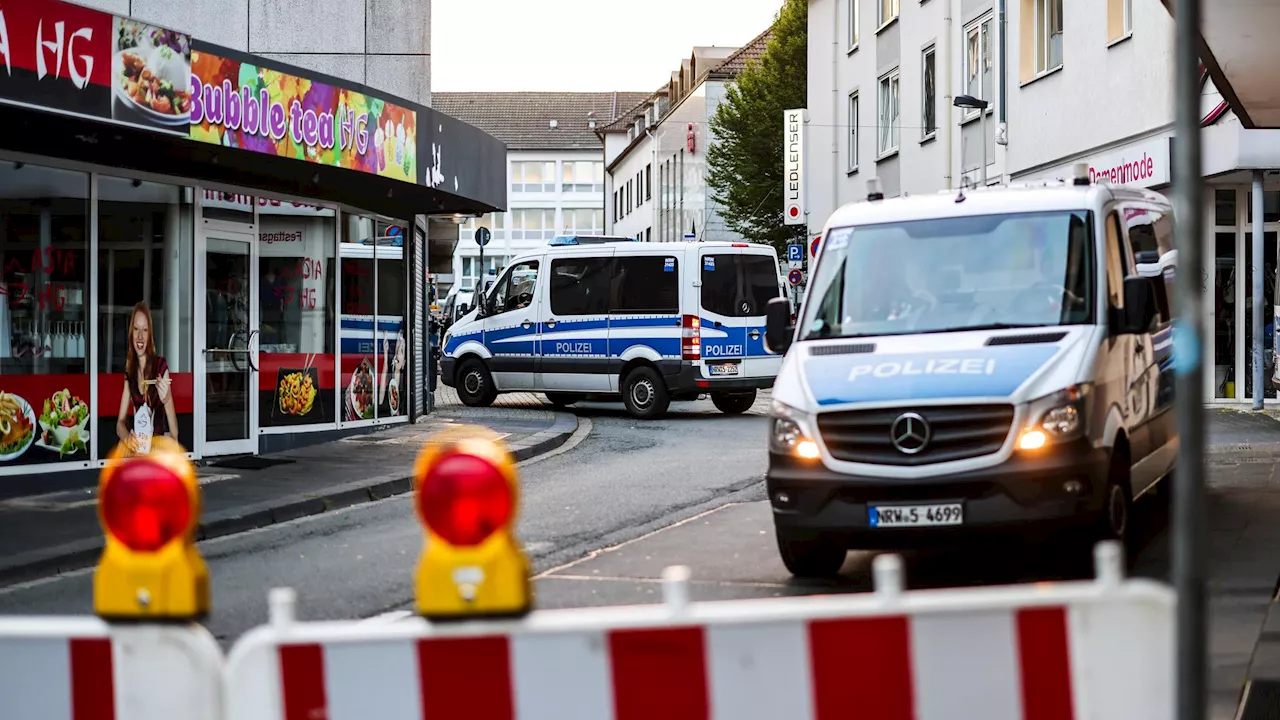 Festnahme nach Messerangriff in Solingen - Reul: 'Wirklich Verdächtiger'