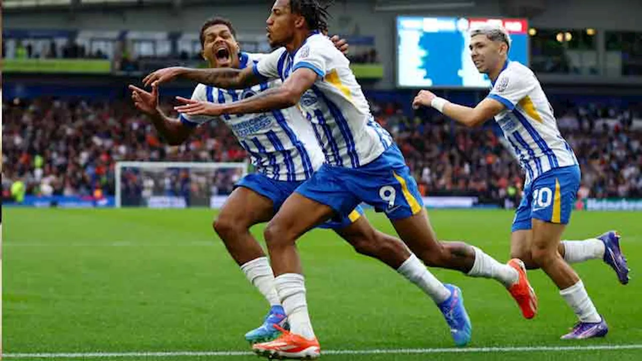 Brighton leave it late to beat Manchester United 2-1