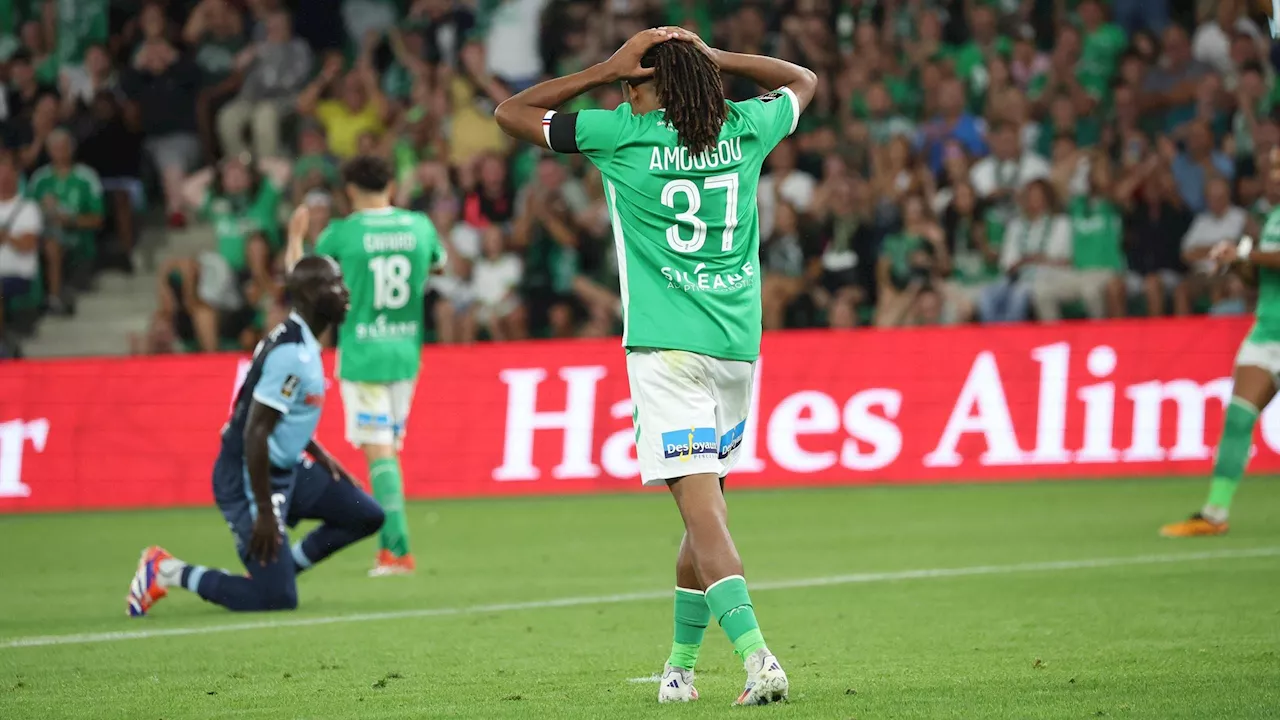  Contre Le Havre, Saint-Etienne ne s'est pas révolté, malgré le Chaudron (0-2)