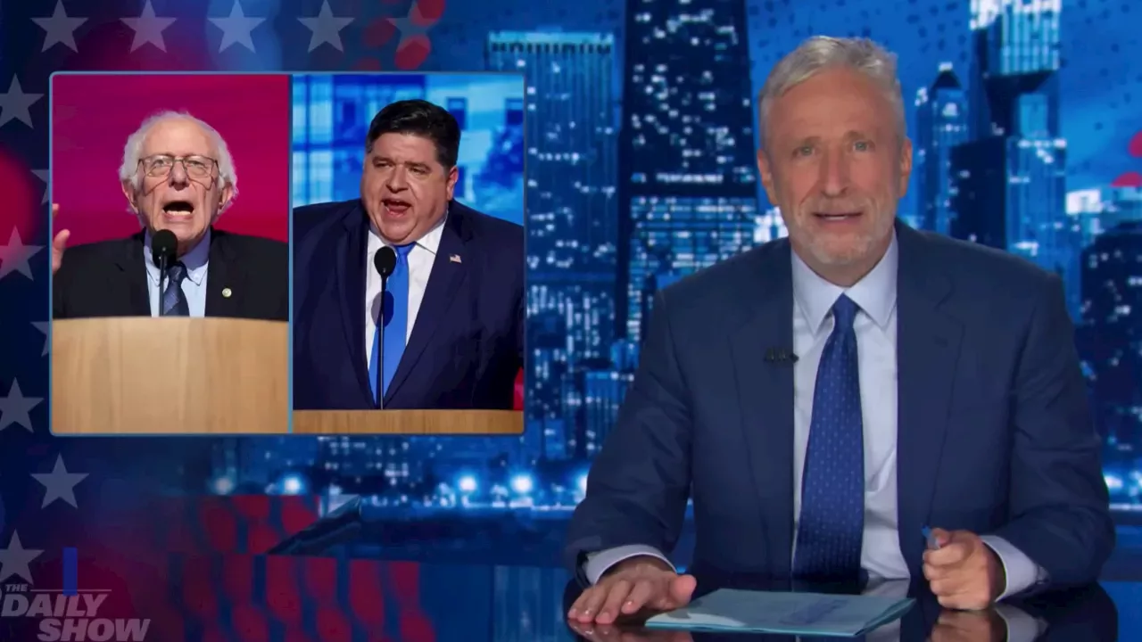 Jon Stewart calls out Bernie Sanders, Bill Clinton and Democrats for