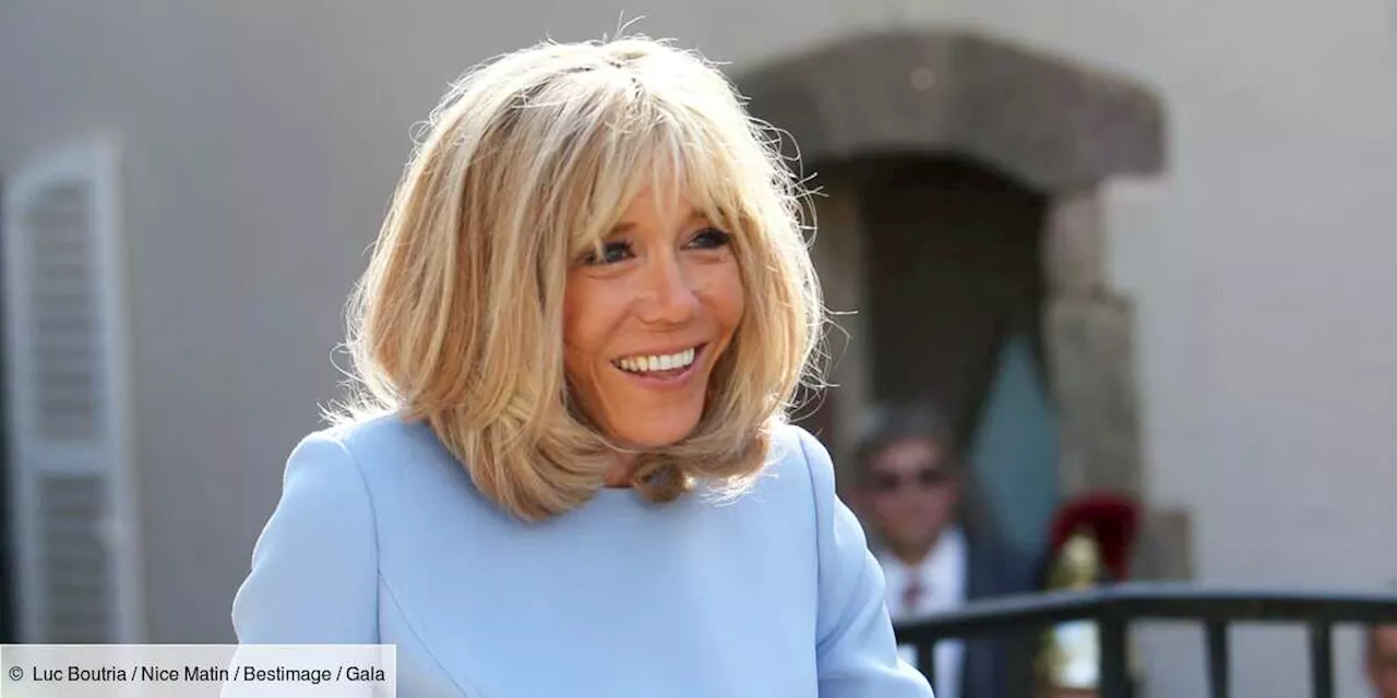 – Brigitte Macron en maillot de bain à Brégançon : sa fille aînée Laurence partage un tendre cliché,...