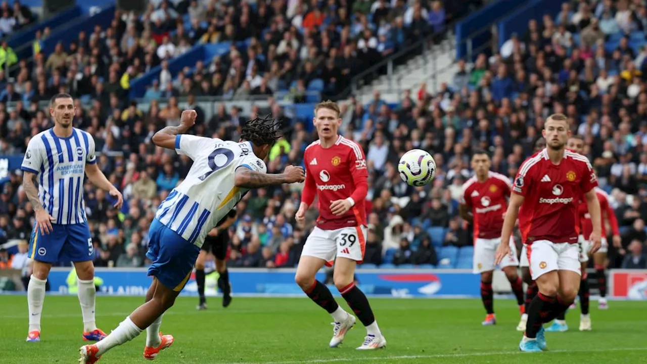 Premier, il Brighton beffa il Manchester United e resta a punteggio pieno