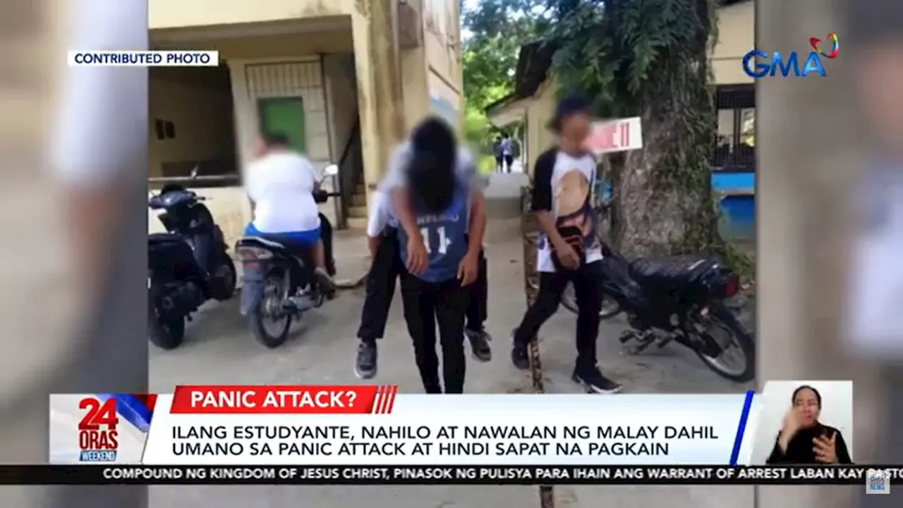 Ilang estudyante, nahilo at nawalan ng malay dahil umano sa panic attack sa Sorsogon