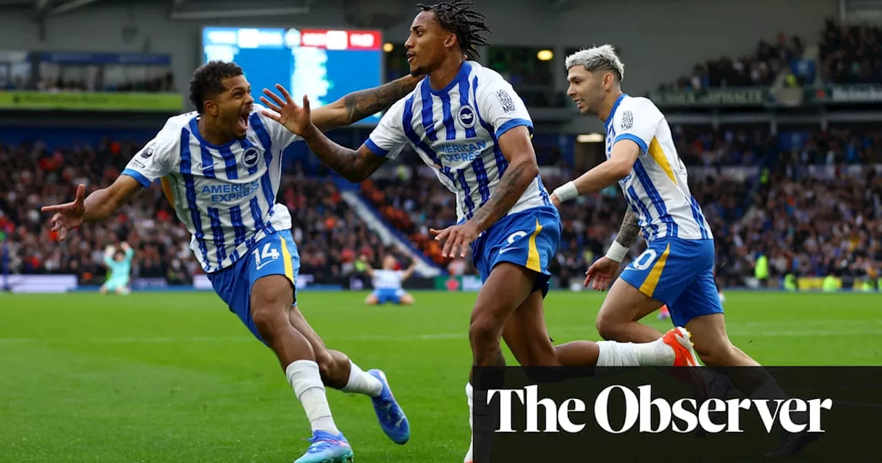 João Pedro snatches points for Brighton as Manchester United come unstuck