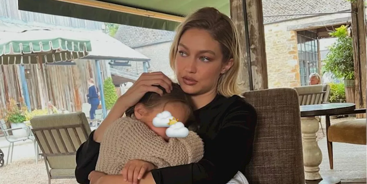 Gigi Hadid Shows Off Her Daughter Khai's Custom Versace Robe