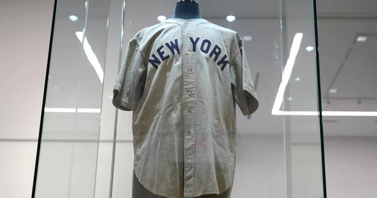 This Iconic Babe Ruth Jersey Could Sell For As Much As $30 Million