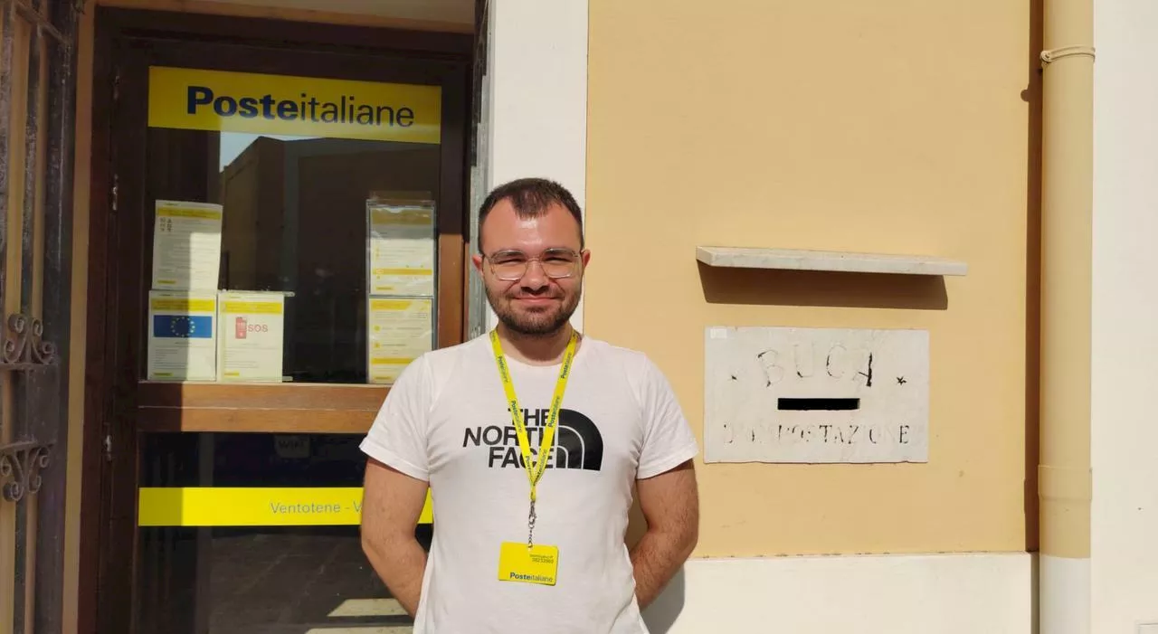 Ventotene, Leonardo Amoroso a soli 21 anni diventa direttore dell’ufficio postale