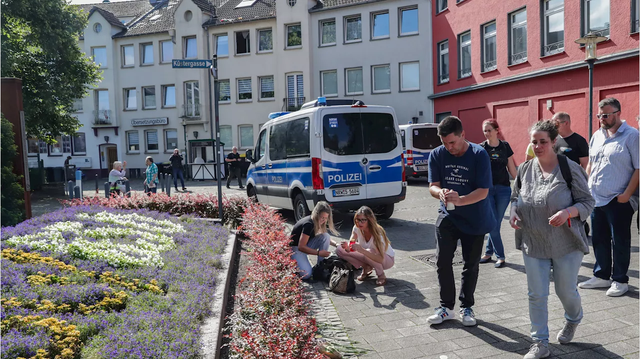 Detenido un joven de 15 años por su presunta relación con el apuñalamiento múltiple de Solingen