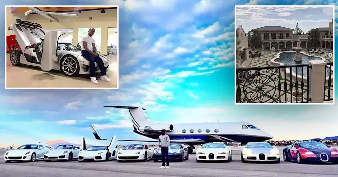 Floyd Mayweather's monster net worth, car collection and £19m mega