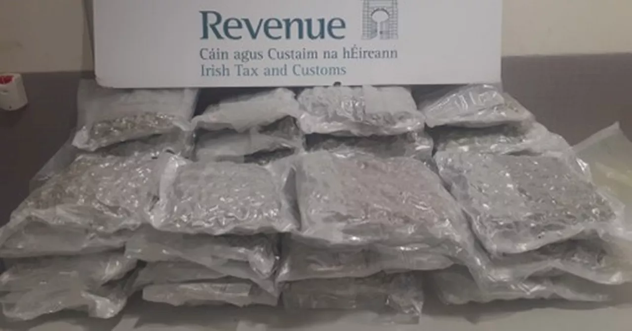 Revenue seize €373,000 worth of cannabis stashed in baggage at Dublin Airport