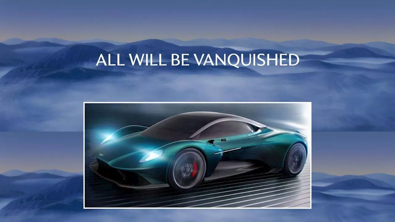 2025 Aston Martin Vanquish की पहली झलक आई सामने, जल्द मारेगी एंट्री