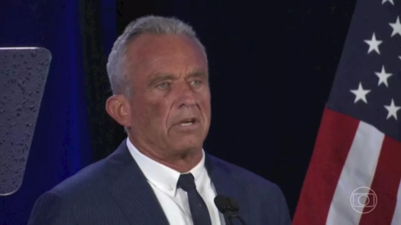 Robert Kennedy Jr., candidato independente à Casa Branca, suspende campanha e anuncia apoio a Trump