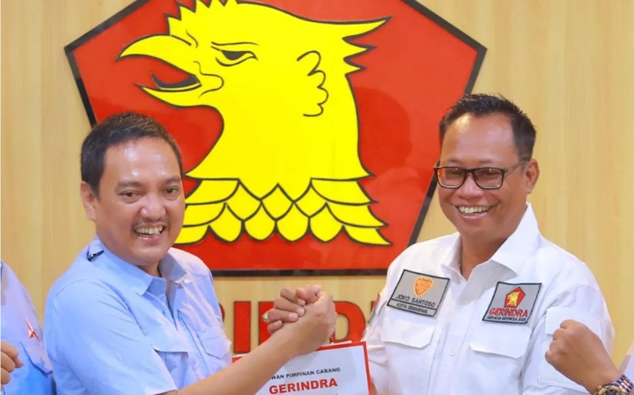 Gerindra Resmi Dukung Yoyok Sukawi di Pilkada Kota Semarang 2024