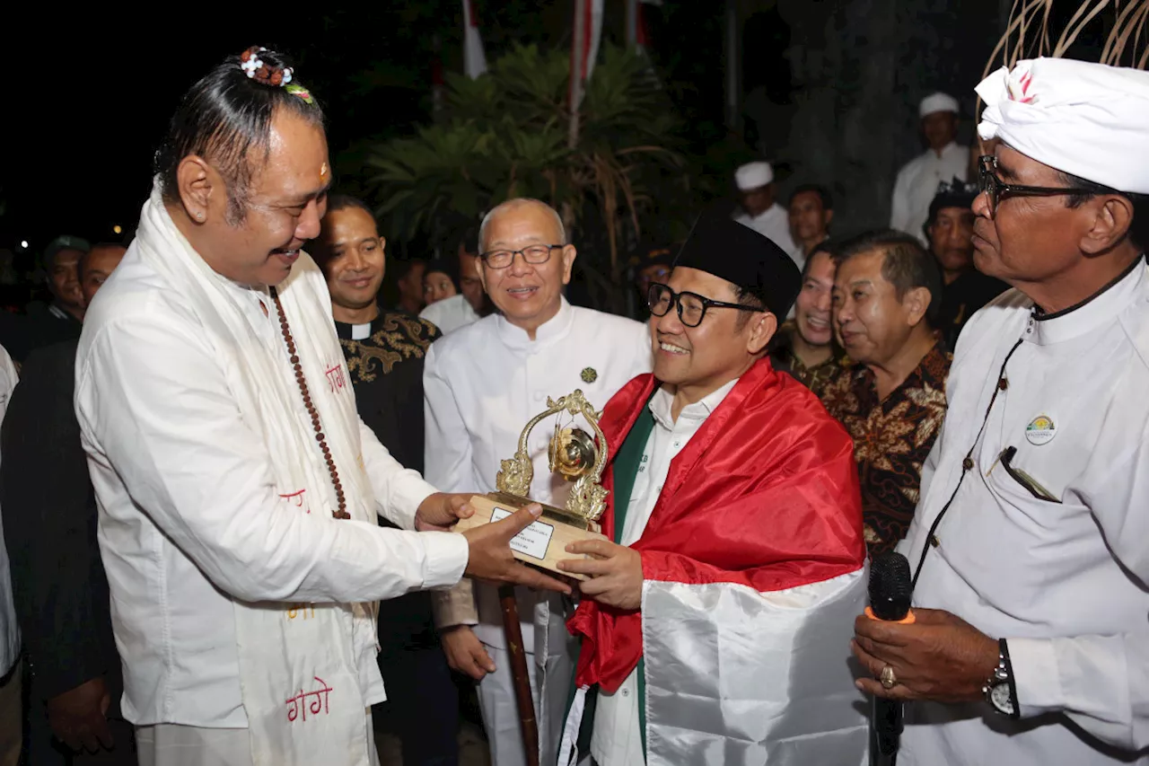 Para Tokoh Lintas Iman Menobatkan Gus Muhaimin menjadi Bapak Toleransi