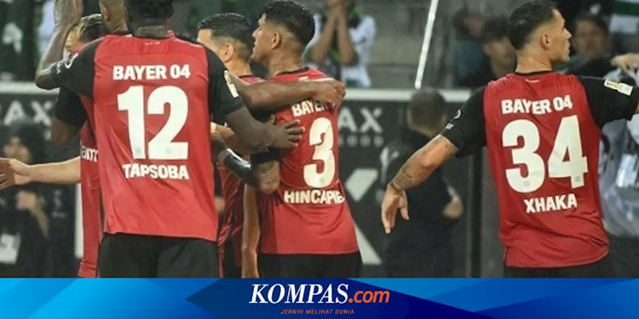 Hasil Borussia Monchengladbach Vs Bayer Leverkusen, Dua Gol Florian Wirtz Permalukan Tuan Rumah