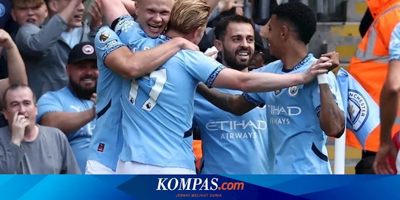 Klasemen Liga Inggris: Man City di Puncak, Man United Terlempar 10 Besar