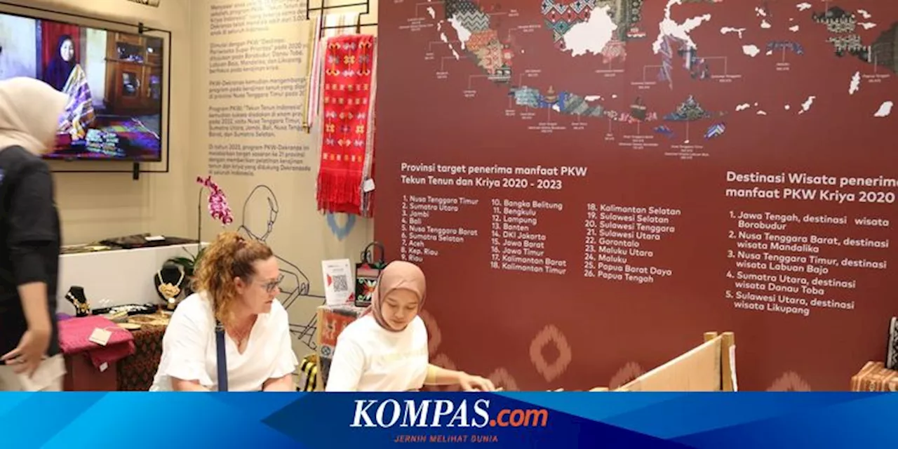 Pameran Tekun Tenun dan Kriya Kembali Hadir di Ajang Kriyanusa 2024