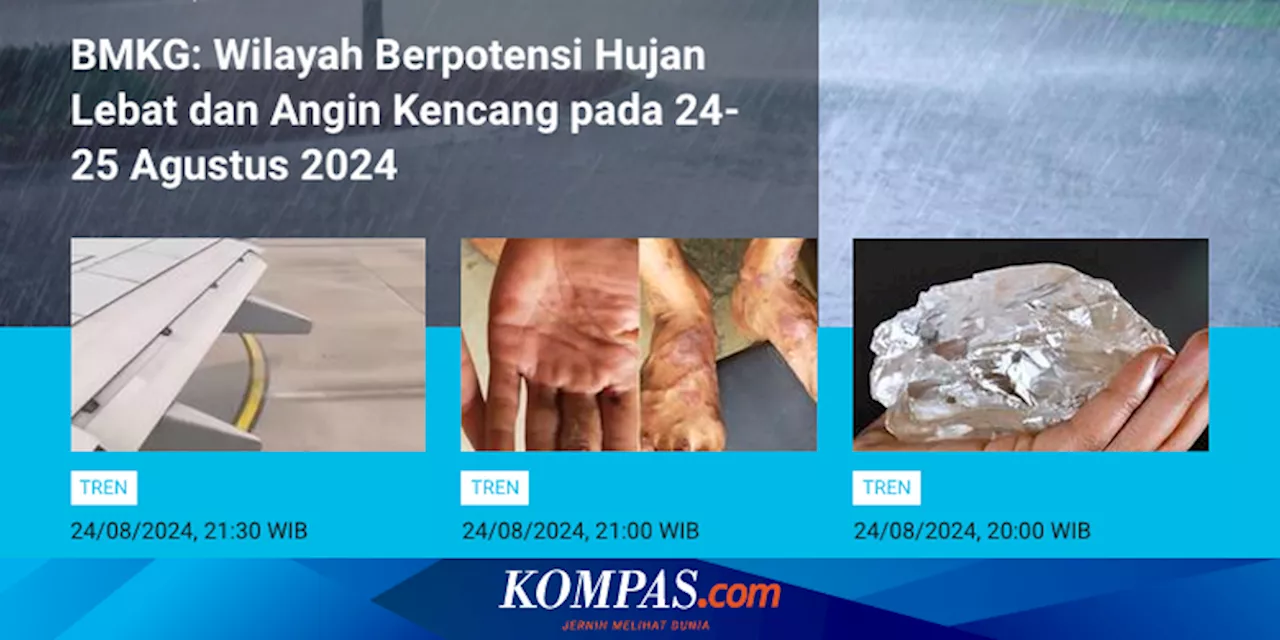 [POPULER TREN] Kronologi Mpox Masuk Indonesia | Adakah Suplemen Memperpanjang Umur?