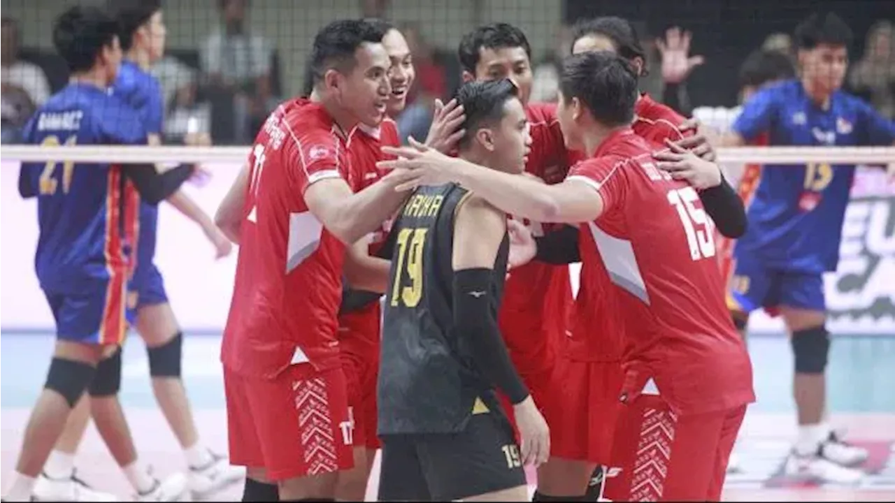 Hasil SEA V League 2024: Timnas Voli Putra Indonesia Taklukkan Vietnam dalam Duel Lima Set