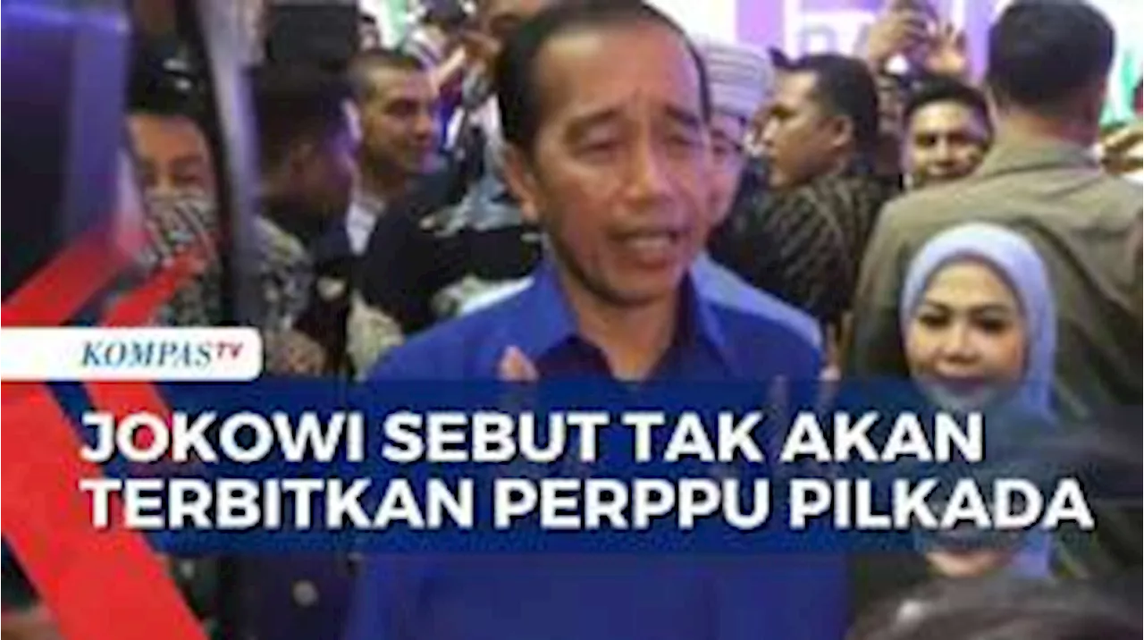 Jokowi Saat Ditanya soal Kaesang Tak Bisa Maju Pilkada Usai Putusan MK: Tanyakan ke Ketua PSI