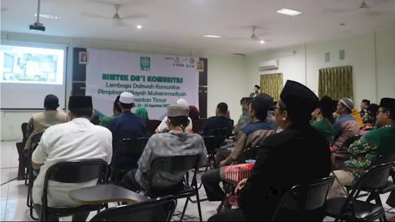 LDK PP Muhammadiyah Bersama LDK PWM KALTIM Gelar Bimtek Dai Komunitas se-Kalimantan Timur