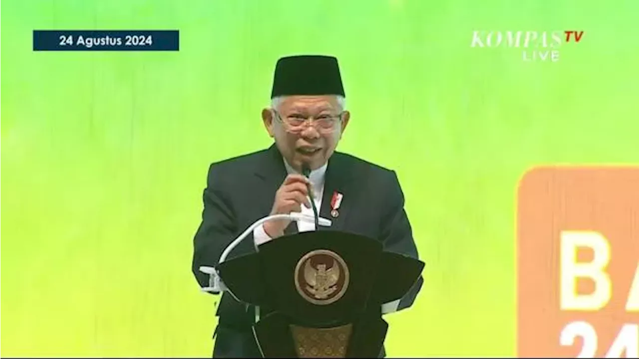 Wapres Ma'ruf Amin: Kenyataannya yang Mendukung PKB Bukan Hanya Orang NU