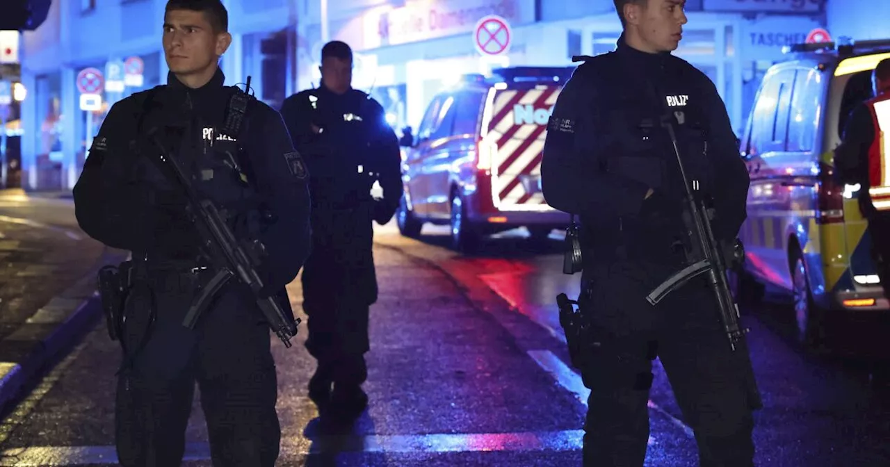 Police search for attacker who killed 3 with a knife at a festival in Germany