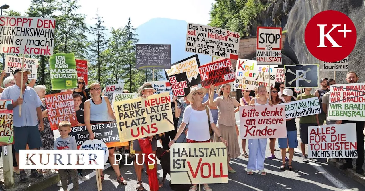 Hallstatt: Protest soll 'Touristen mit Aktionismus vertreiben'