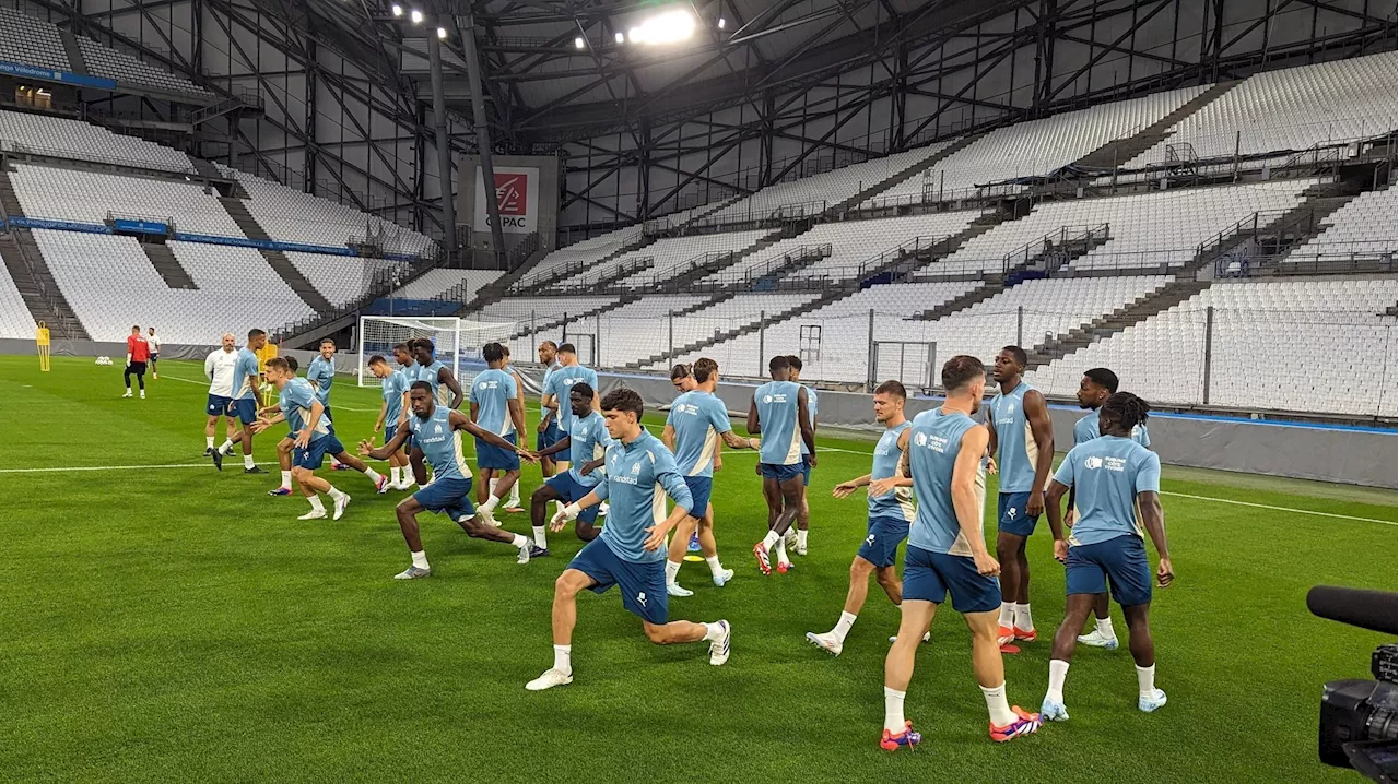 OM. Les Olympiens sur la pelouse du Vel' à deux jours de la réception de Reims