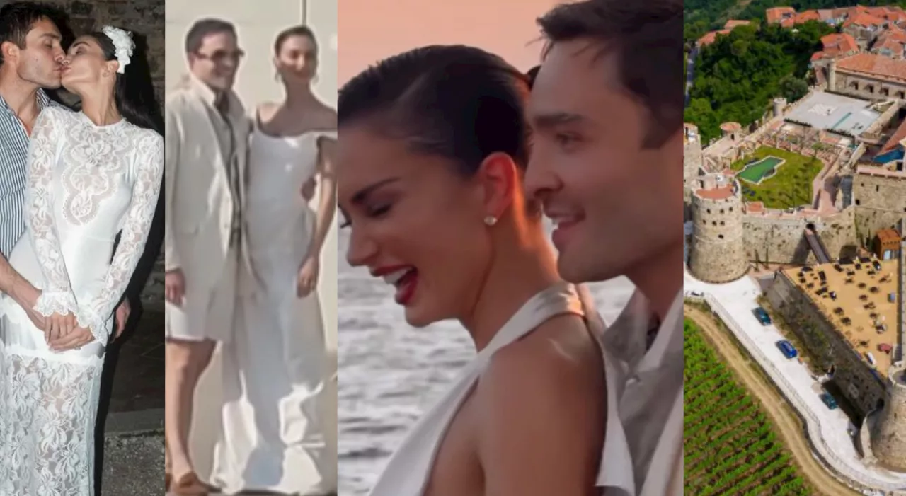 Ed Westwick e Amy Jackson sposi, i dettagli del matrimonio blindato in costiera Amalfitana: il party pre-weddi