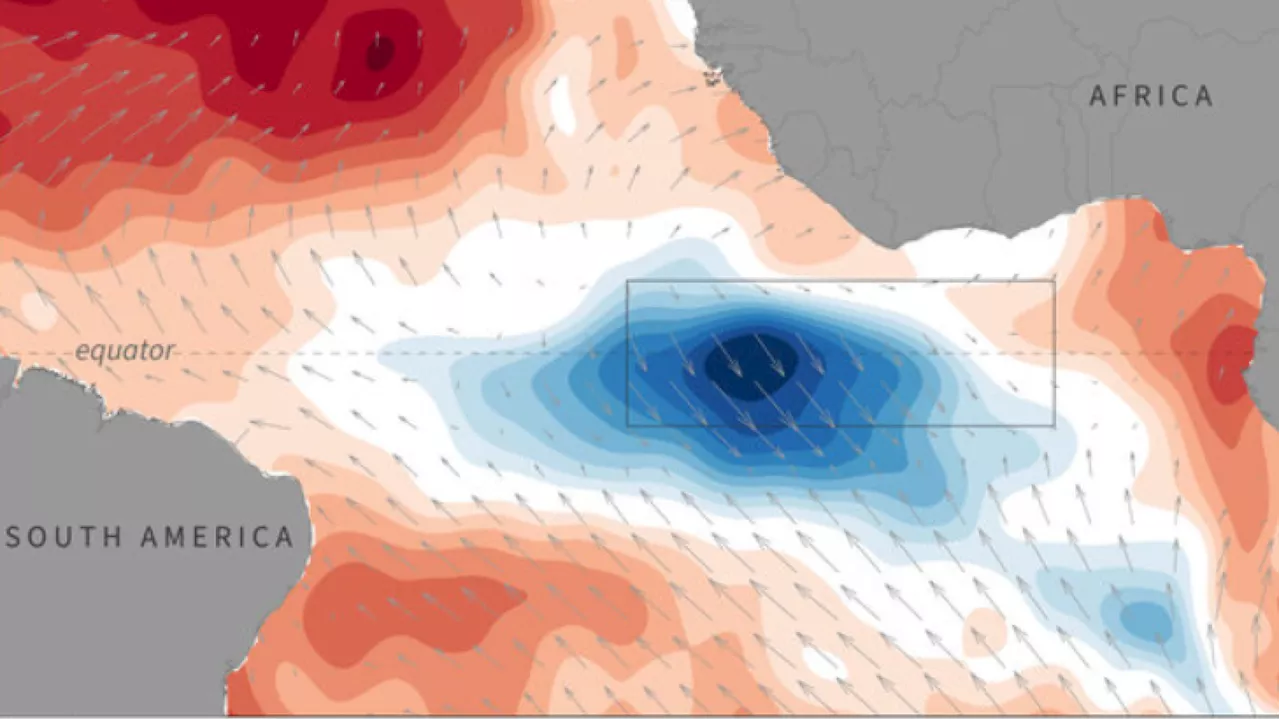 Refroidissement équatorial de l’Atlantique : ce que signifie vraiment cette étude américaine reprise par les climatosceptiques