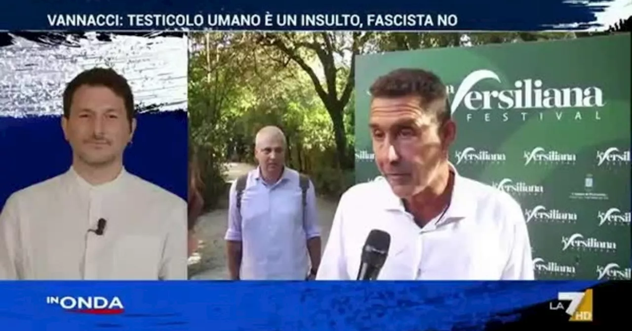 In Onda, Vannacci scatenato in tv: &#034;Mi ha dato del testicolo umano&#034;, Bersani spianato