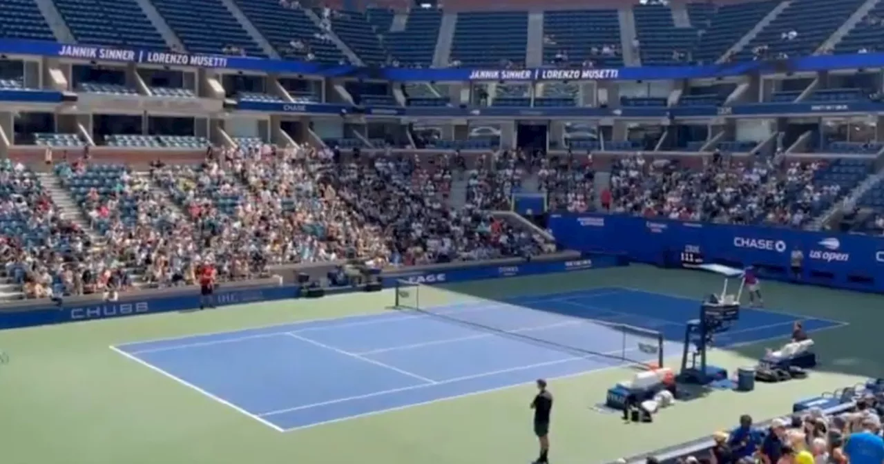 Sinner agli Us Open, allo stadio Arthur Ashe lo accolgono così dopo il caso doping