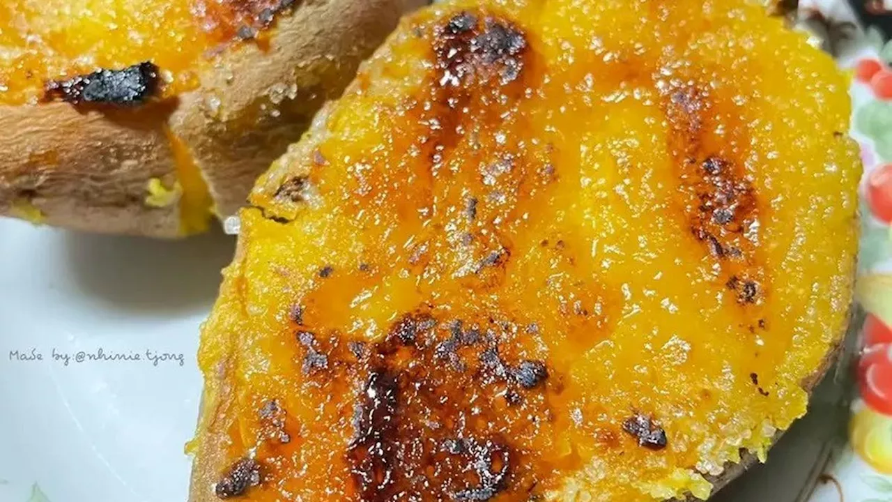 3 Resep Ubi Brulee Manis nan Lembut, Buat Sendiri Jajanan Viral di Rumah