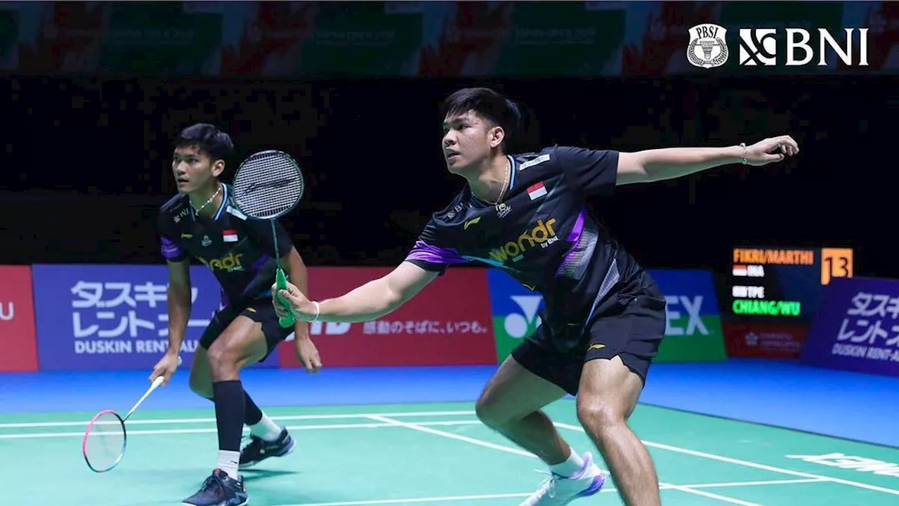 Hasil Japan Open 2024: Fikri/Daniel Terhenti di Semifinal, Disingkirkan Pasangan Korsel