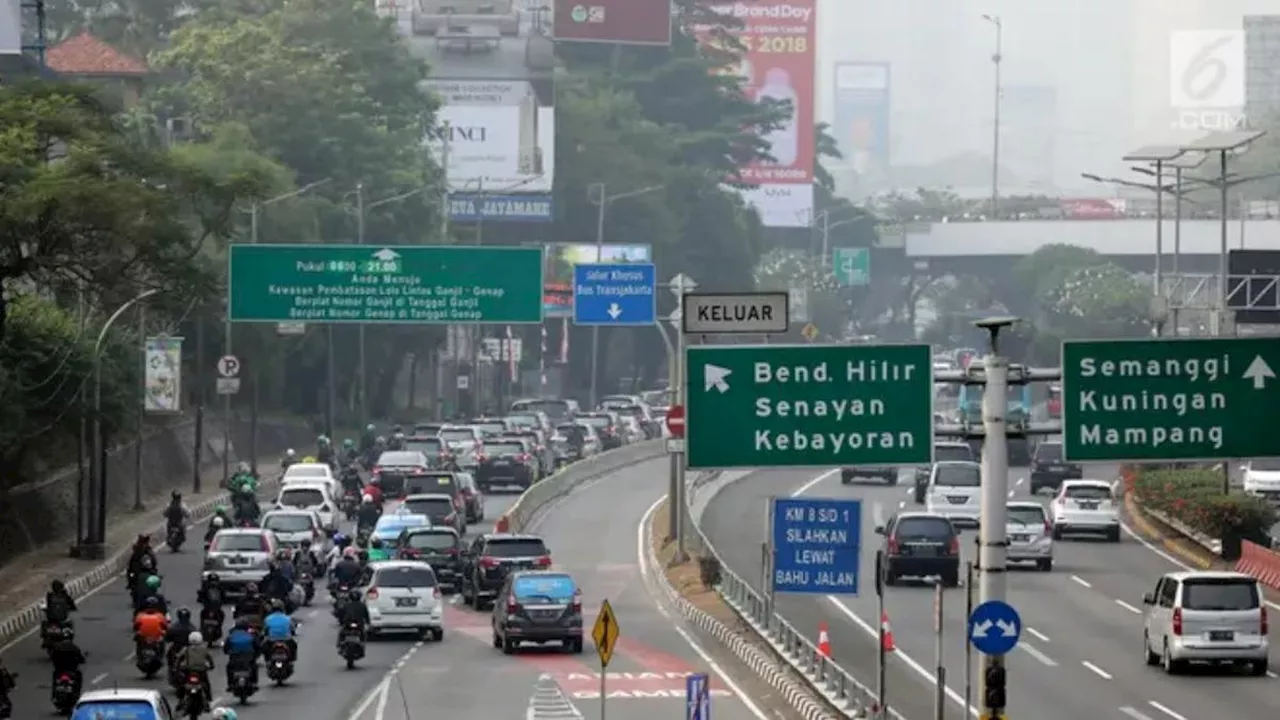 Kebijakan Ganjil Genap Jakarta Tak Berlaku Akhir Pekan Sabtu 24 Agustus 2024, Semua Bebas Melintas